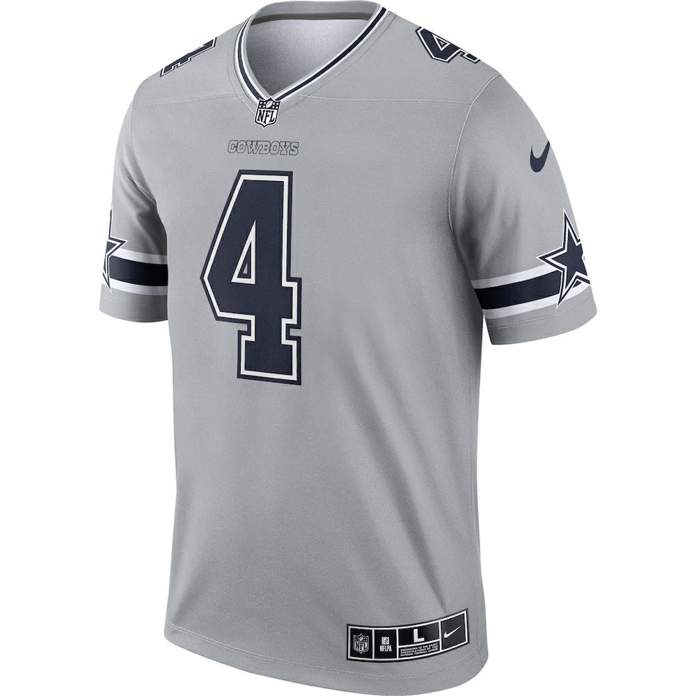 Dak Prescott  Inverted Legend Player Performance Top - Dallas Cowboys Tops