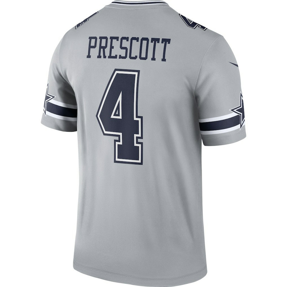 Dak Prescott  Inverted Legend Player Performance Top - Dallas Cowboys Tops