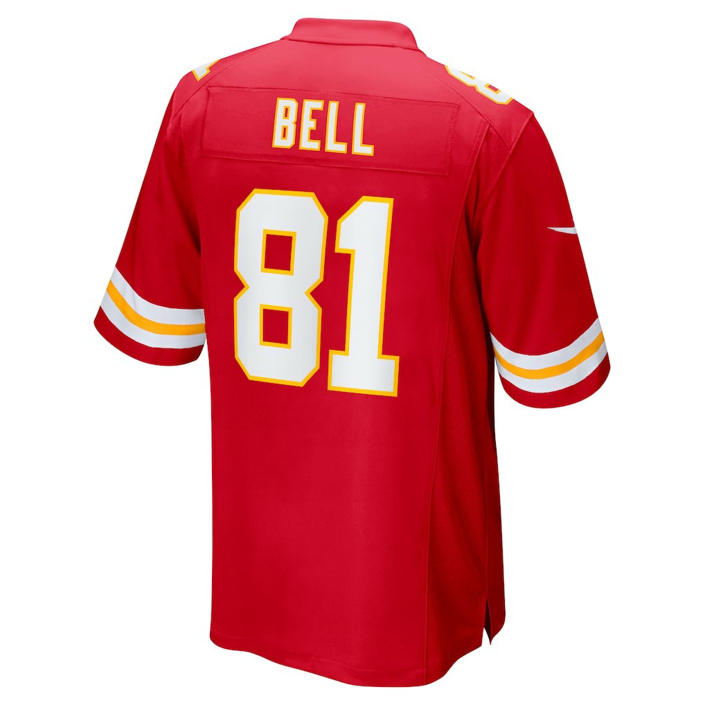 Blake Bell  Game Player Jersey - Kansas City Chiefs Jerseys
