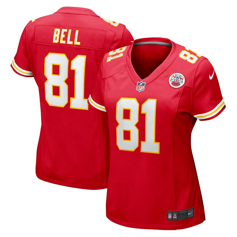 Blake Bell  Women's Game Player Jersey - Kansas City Chiefs Jerseys