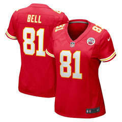 Blake Bell  Women's Game Player Jersey - Kansas City Chiefs Jerseys