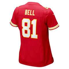 Blake Bell  Women's Game Player Jersey - Kansas City Chiefs Jerseys