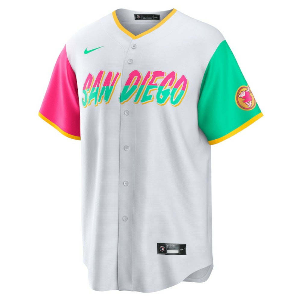 White Fernando Tatis Jr. San Diego Padres Nike City Connect Replica Player Jersey