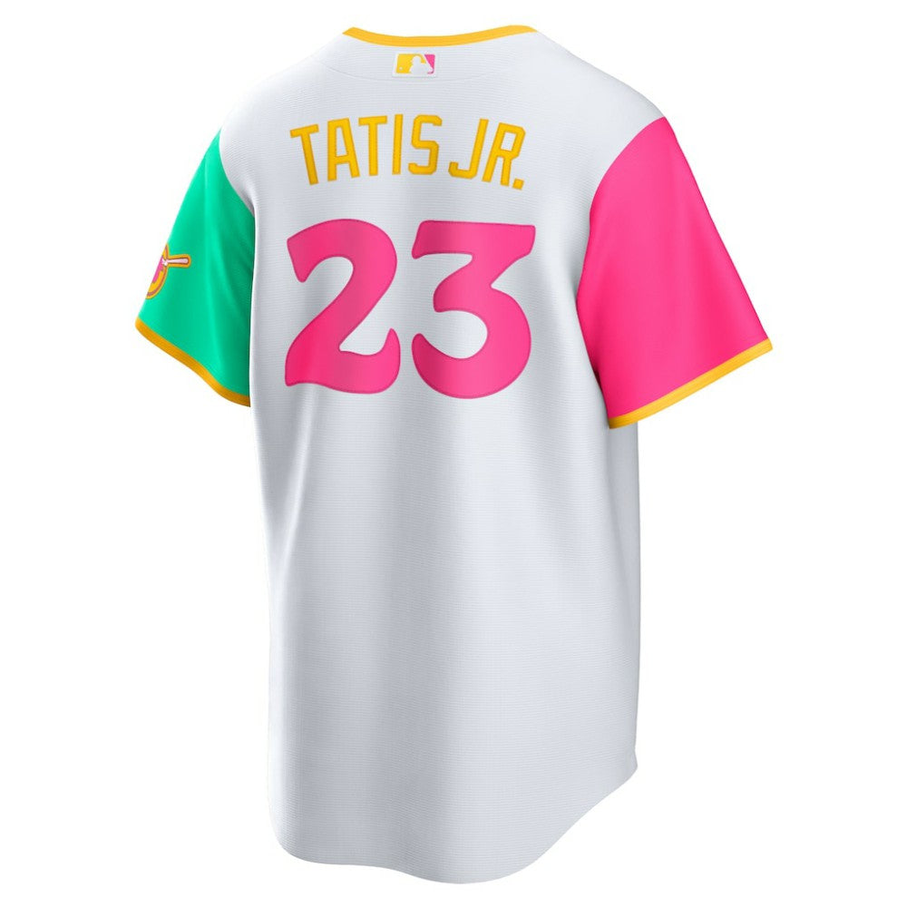 White Fernando Tatis Jr. San Diego Padres Nike City Connect Replica Player Jersey