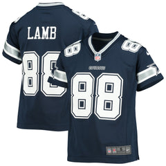 CeeDee Lamb  Youth Player Game Jersey - Dallas Cowboys Jerseys