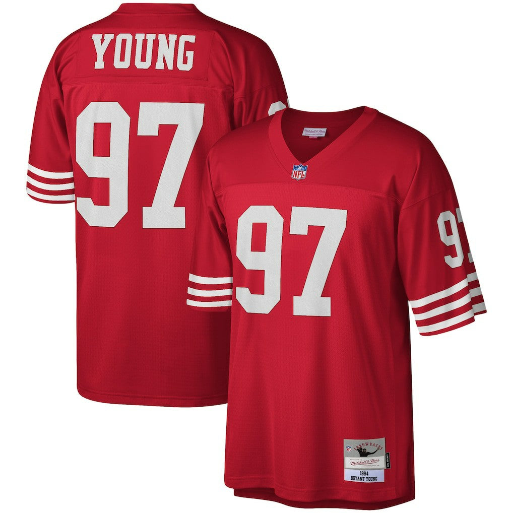 Bryant Young  Legacy Replica Jersey - San Francisco 49ers Jerseys