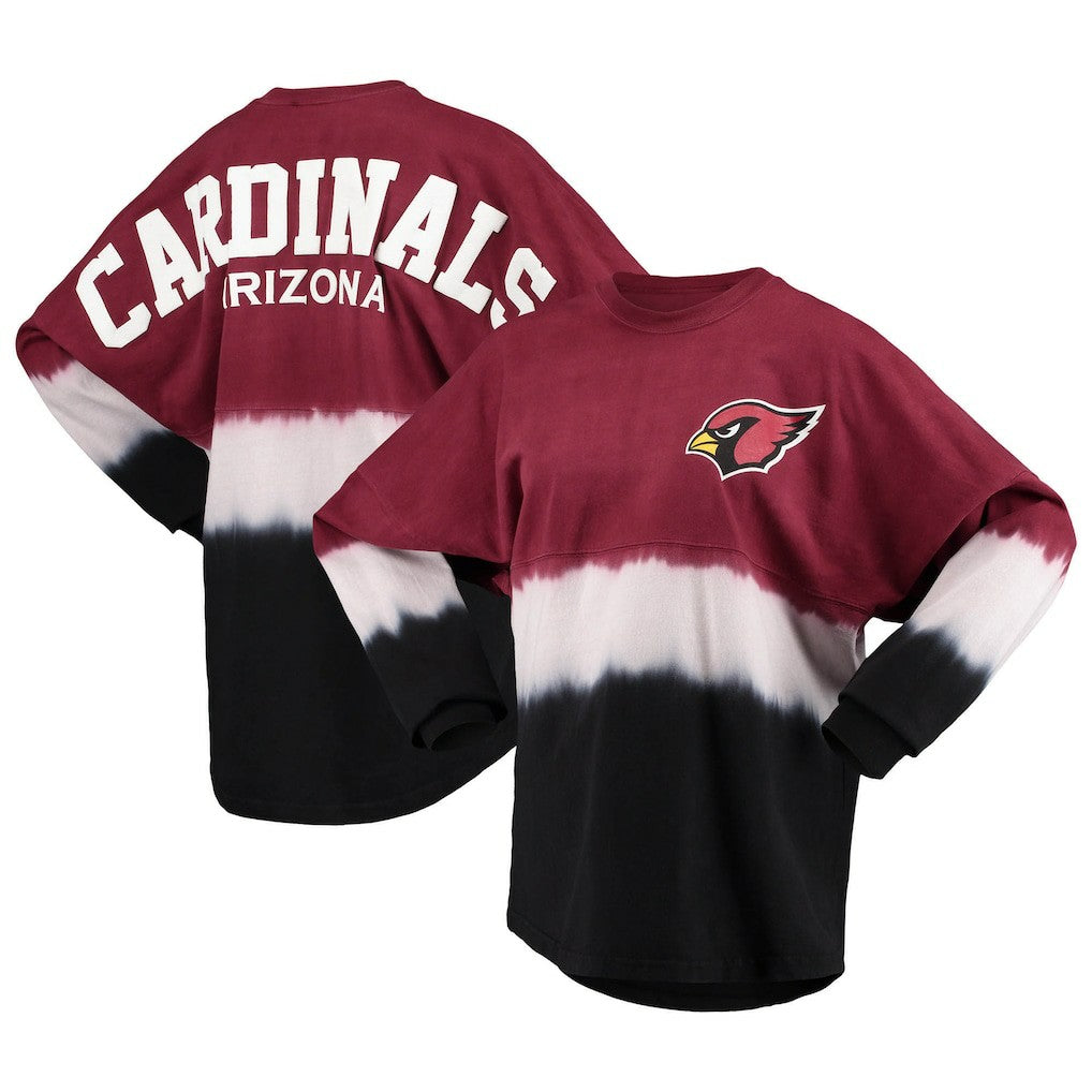 Women's Ombre Long Sleeve T-Shirt - Arizona Cardinals T-shirts