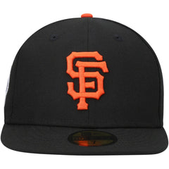 Black San Francisco Giants New Era 9/11 Memorial Side Patch 59FIFTY Fitted Hat