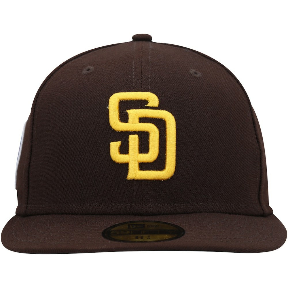 Brown San Diego Padres New Era 9/11 Memorial Side Patch 59FIFTY Fitted Hat