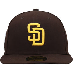 Brown San Diego Padres New Era 9/11 Memorial Side Patch 59FIFTY Fitted Hat