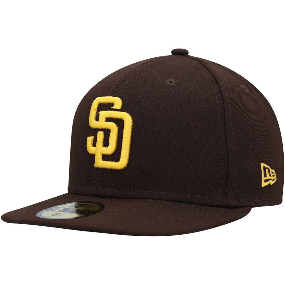 Brown San Diego Padres New Era 9/11 Memorial Side Patch 59FIFTY Fitted Hat