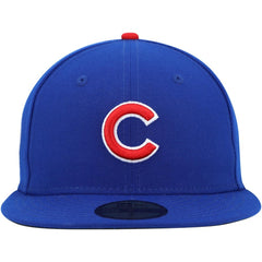 Royal Chicago Cubs New Era 9/11 Memorial Side Patch 59FIFTY Fitted Hat