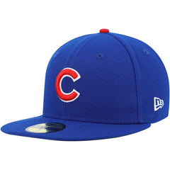 Royal Chicago Cubs New Era 9/11 Memorial Side Patch 59FIFTY Fitted Hat