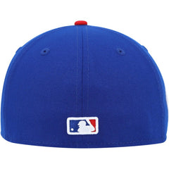 Royal Chicago Cubs New Era 9/11 Memorial Side Patch 59FIFTY Fitted Hat