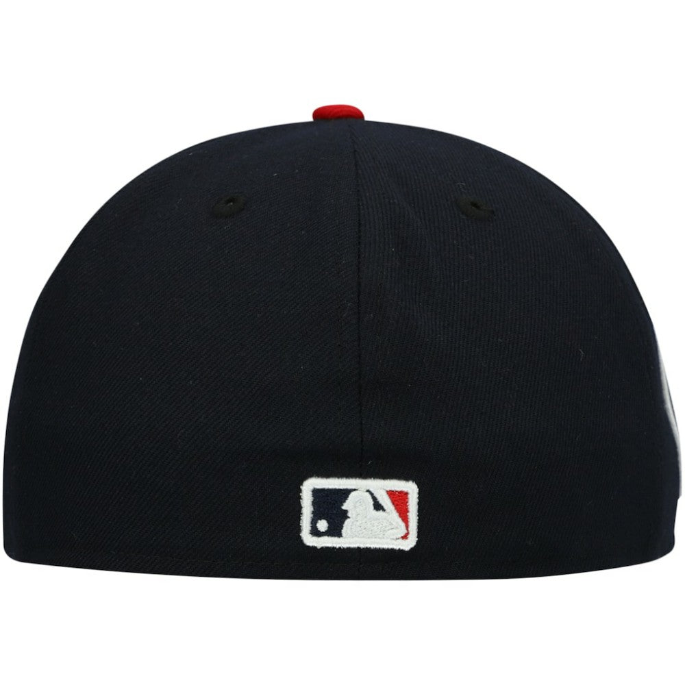 Navy Atlanta Braves New Era 9/11 Memorial Side Patch 59FIFTY Fitted Hat