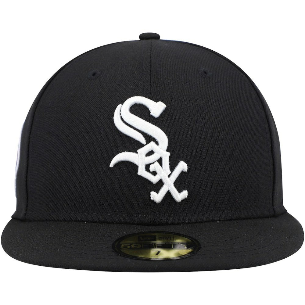 Black Chicago White Sox New Era 9/11 Memorial Side Patch 59FIFTY Fitted Hat