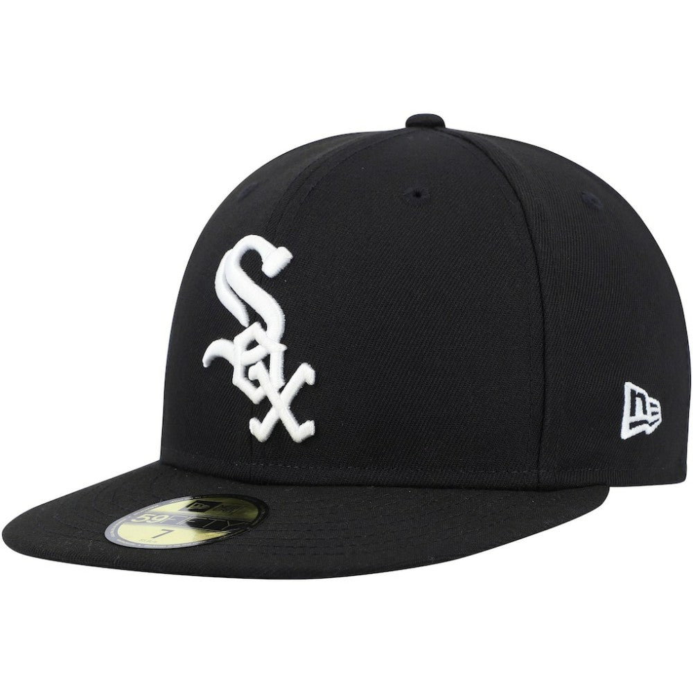 Black Chicago White Sox New Era 9/11 Memorial Side Patch 59FIFTY Fitted Hat