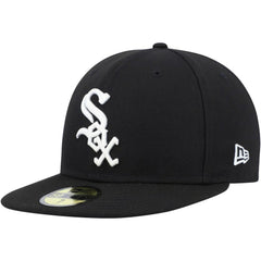 Black Chicago White Sox New Era 9/11 Memorial Side Patch 59FIFTY Fitted Hat
