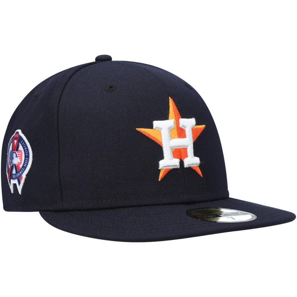 Navy Houston Astros New Era 9/11 Memorial Side Patch 59FIFTY Fitted Hat