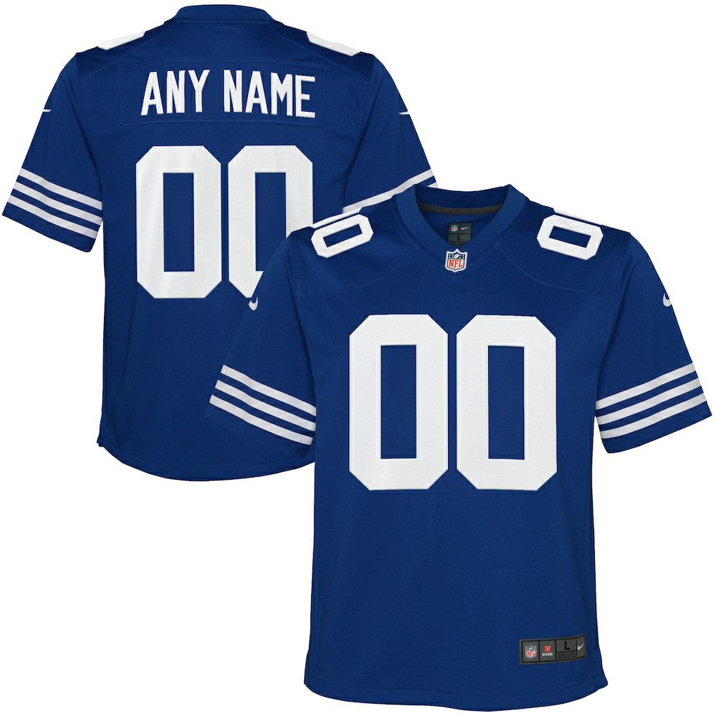 Youth Alternate Custom Game Jersey - Indianapolis Colts Jerseys