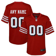 Youth Alternate Custom Game Jersey - San Francisco 49ers Jerseys