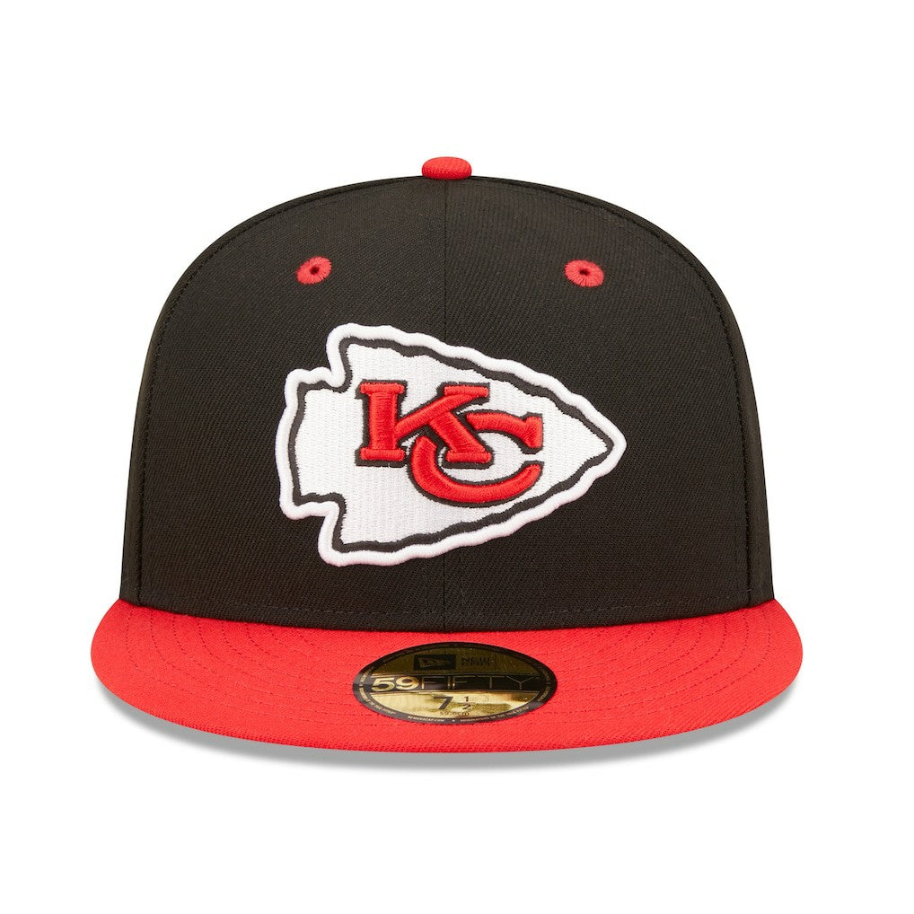 Flipside 2Tone 59FIFTY Fitted Hat - Kansas City Chiefs Hats