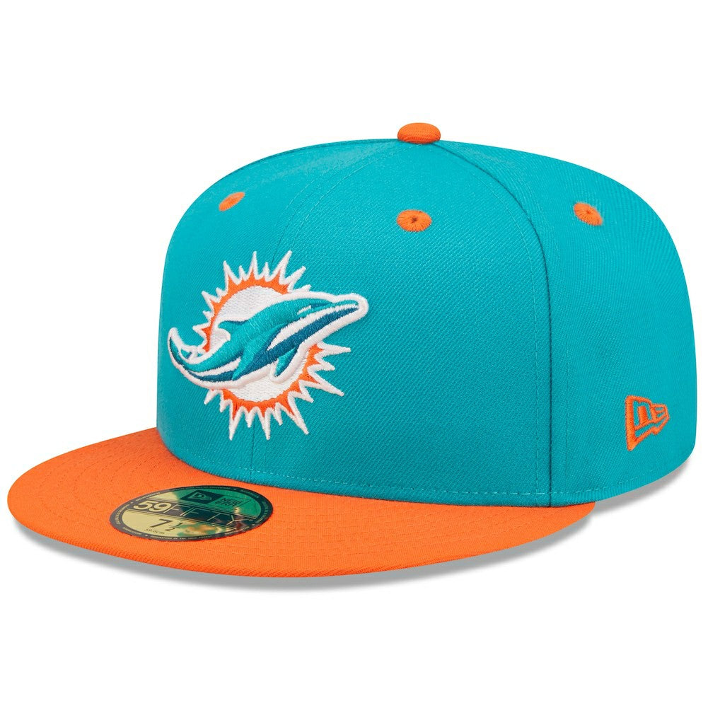Flipside 2Tone 59FIFTY Fitted Hat - Miami Dolphins Hats