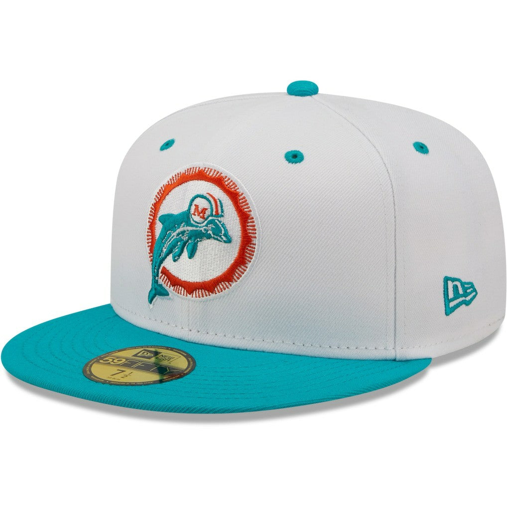 Flipside 2Tone 59FIFTY Fitted Hat - Miami Dolphins Hats