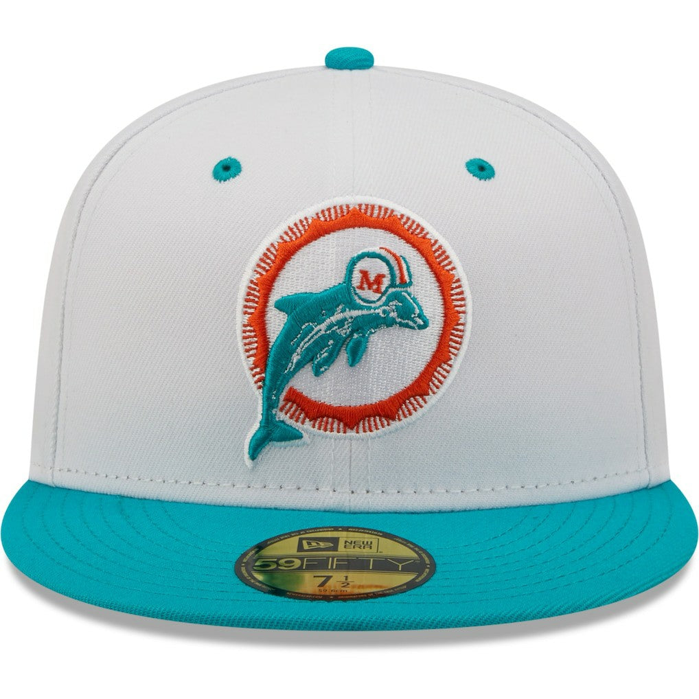 Flipside 2Tone 59FIFTY Fitted Hat - Miami Dolphins Hats