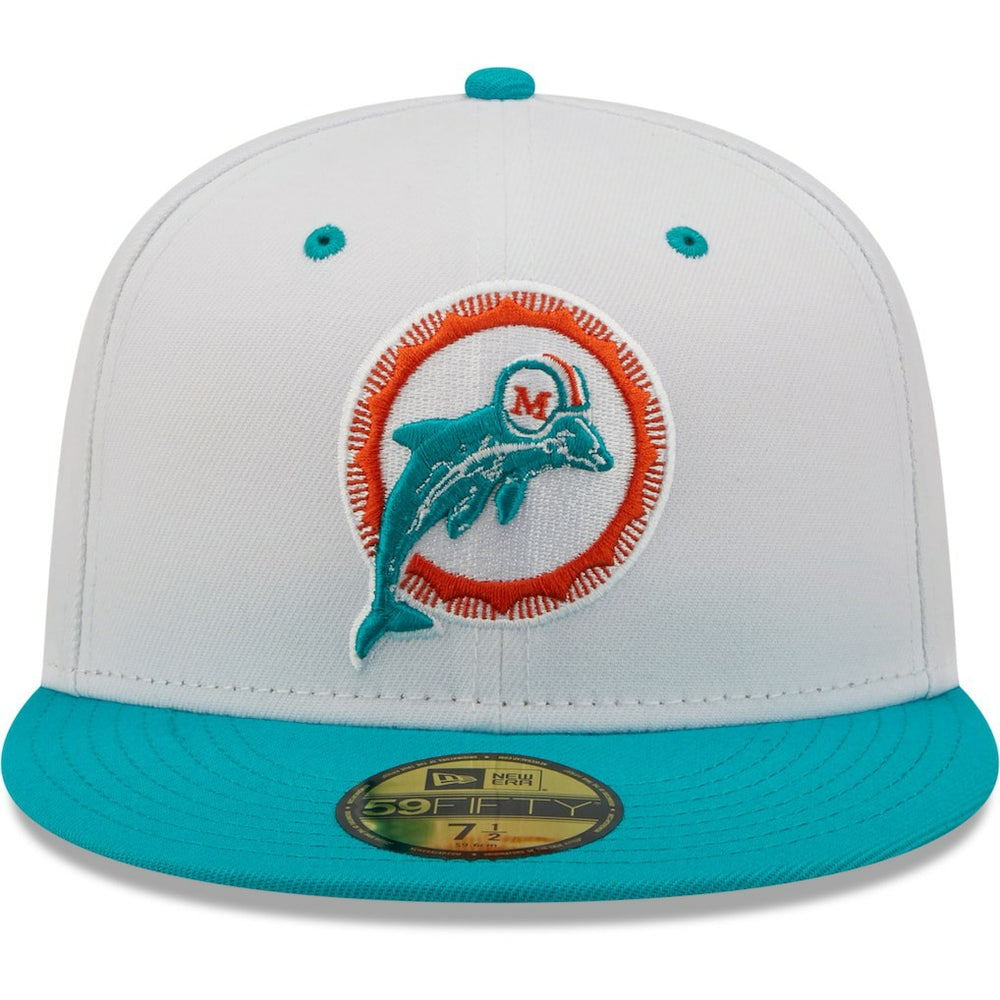 Flipside 2Tone 59FIFTY Fitted Hat - Miami Dolphins Hats