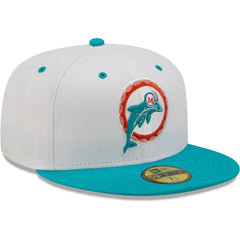 Flipside 2Tone 59FIFTY Fitted Hat - Miami Dolphins Hats