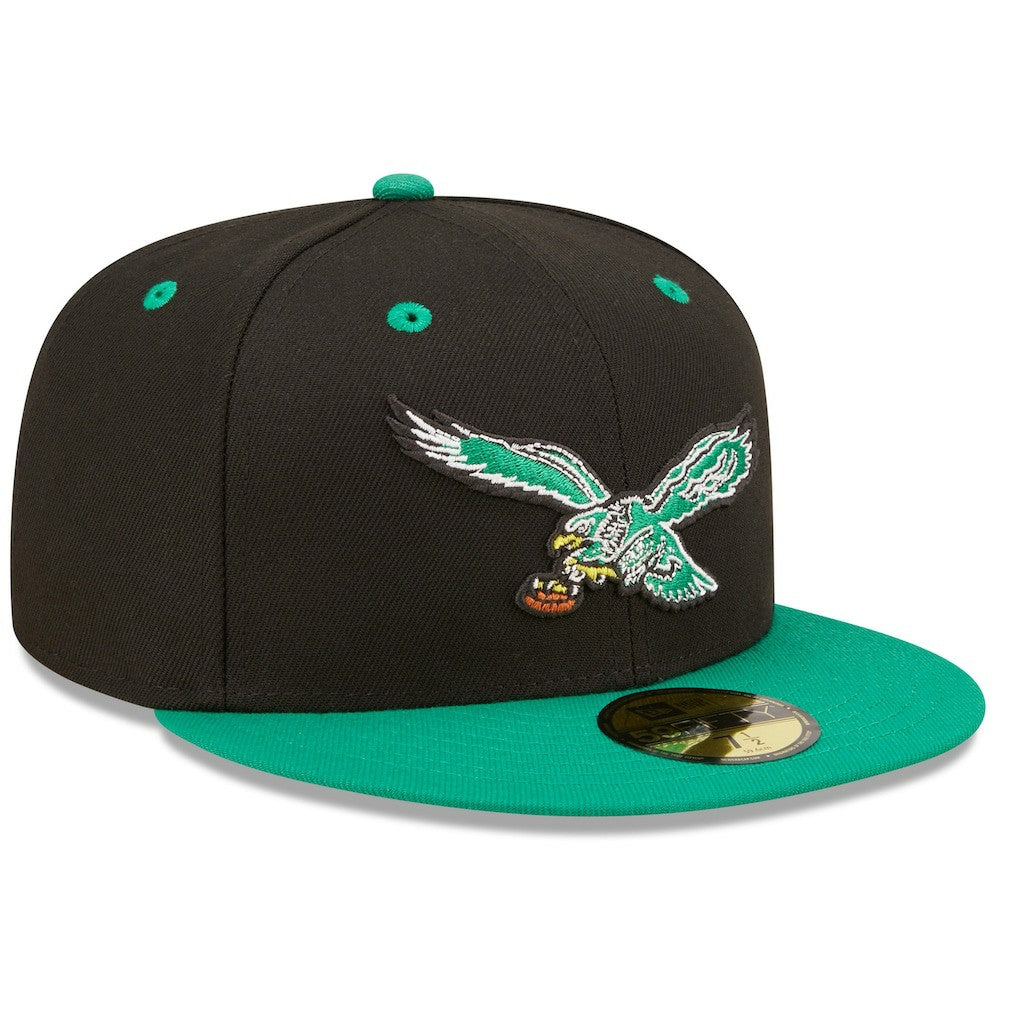 Flipside 2Tone 59FIFTY Fitted Hat - Philadelphia Eagles Hats