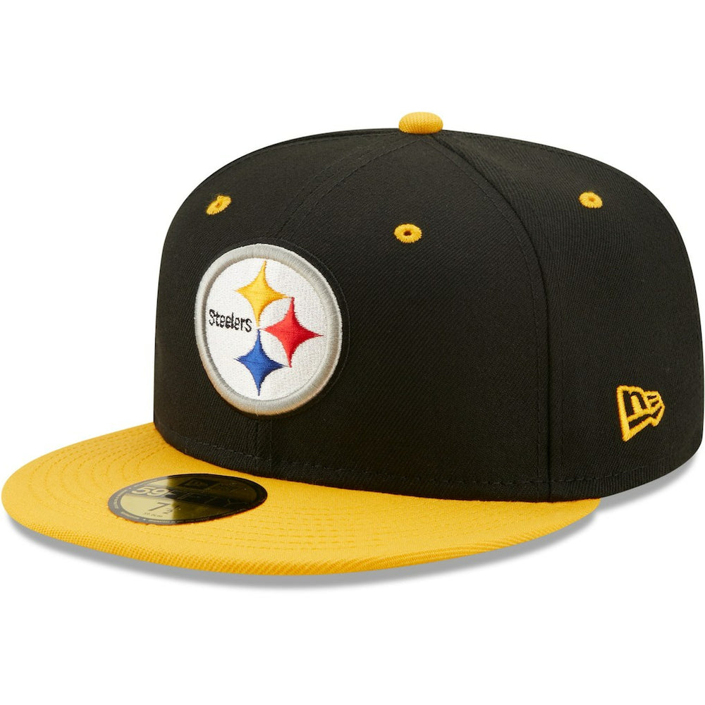 Flipside 2Tone 59FIFTY Fitted Hat - Pittsburgh Steelers Hats