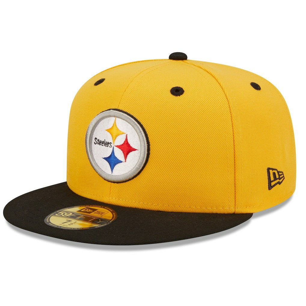 Flipside 2Tone 59FIFTY Fitted Hat - Pittsburgh Steelers Hats