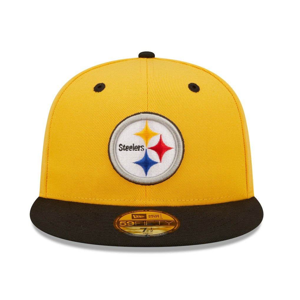 Flipside 2Tone 59FIFTY Fitted Hat - Pittsburgh Steelers Hats