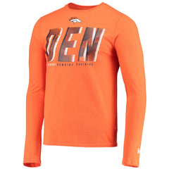 Combine Authentic Static Abbreviation Long Sleeve T-Shirt - Denver Broncos T-shirts
