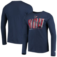Combine Authentic Static Abbreviation Long Sleeve T-Shirt - Houston Texans T-shirts