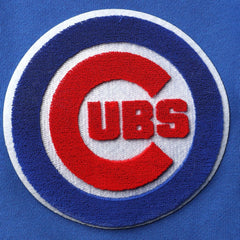 Royal Chicago Cubs Pro Standard Stacked Logo Pullover Sweatshirt