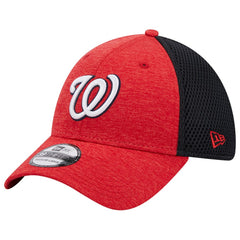 Red Washington Nationals New Era Shadow Neo 39THIRTY Flex Hat