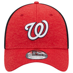 Red Washington Nationals New Era Shadow Neo 39THIRTY Flex Hat
