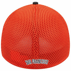 Black San Francisco Giants New Era Shadow Neo 39THIRTY Flex Hat
