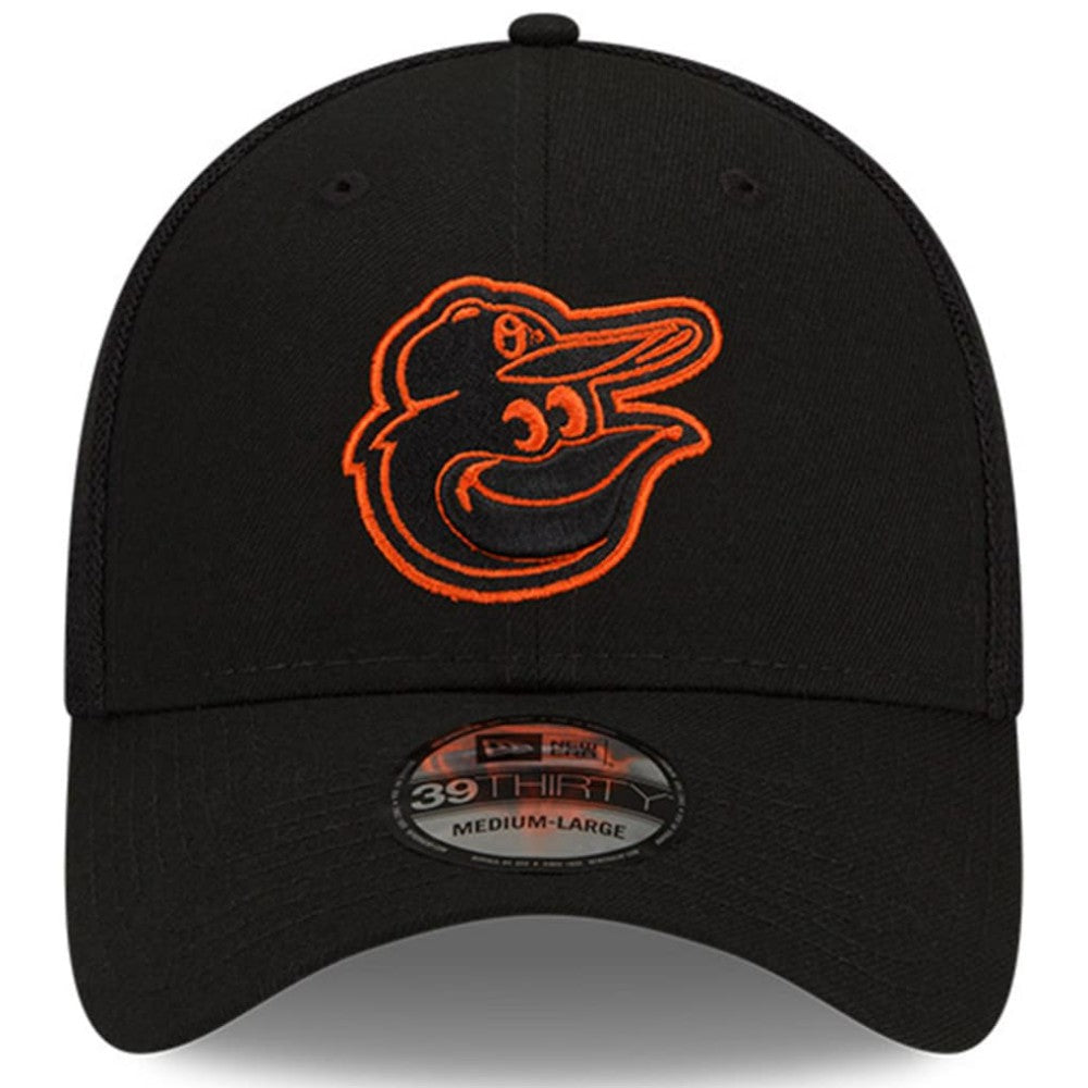 Black Baltimore Orioles New Era 2023 Batting Practice 39THIRTY Flex Hat