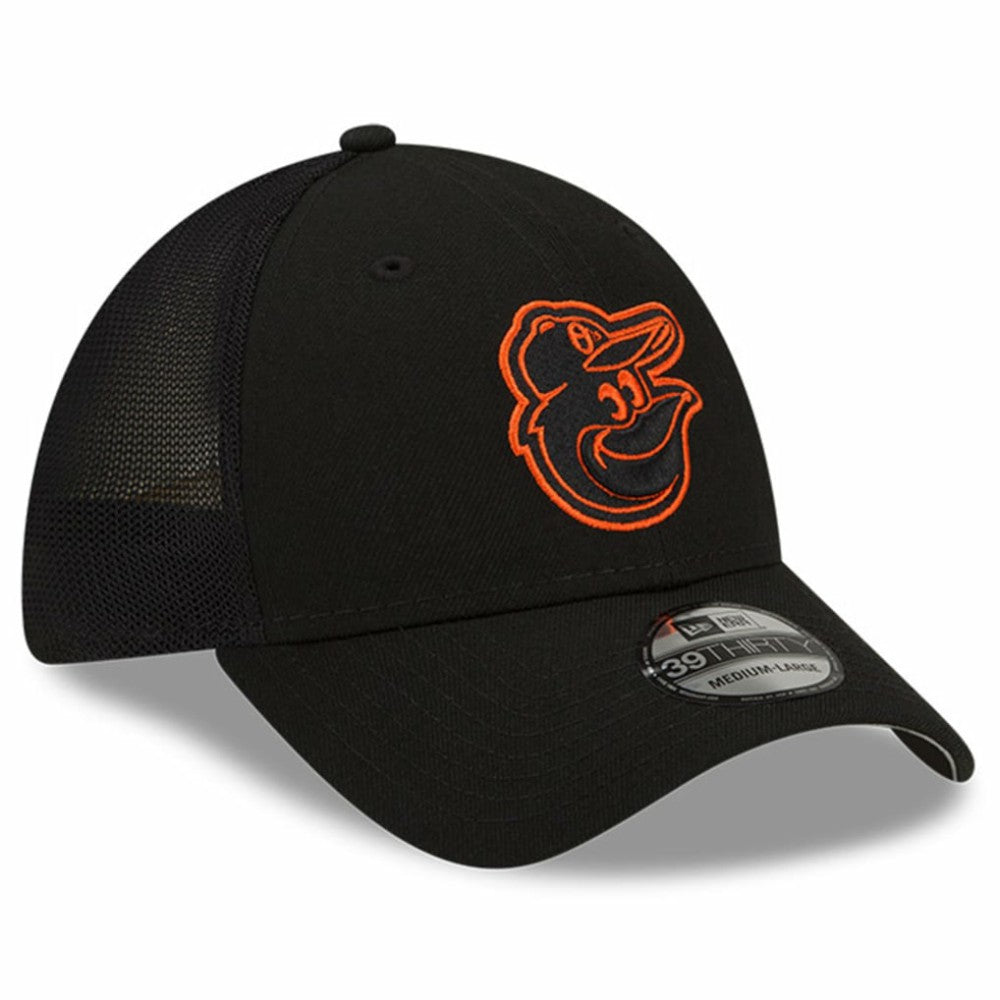 Black Baltimore Orioles New Era 2023 Batting Practice 39THIRTY Flex Hat