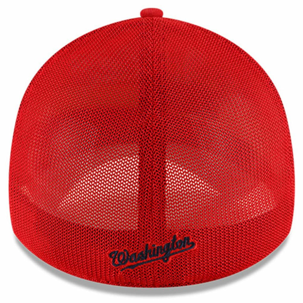 Red Washington Nationals New Era 2023 Batting Practice 39THIRTY Flex Hat