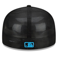 Black Miami Marlins New Era 2023 Batting Practice 59FIFTY Fitted Hat