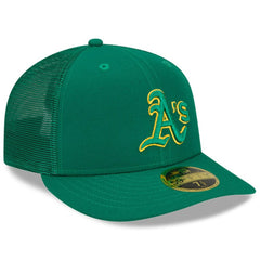 Green Athletics New Era 2023 Batting Practice 59FIFTY Fitted Hat