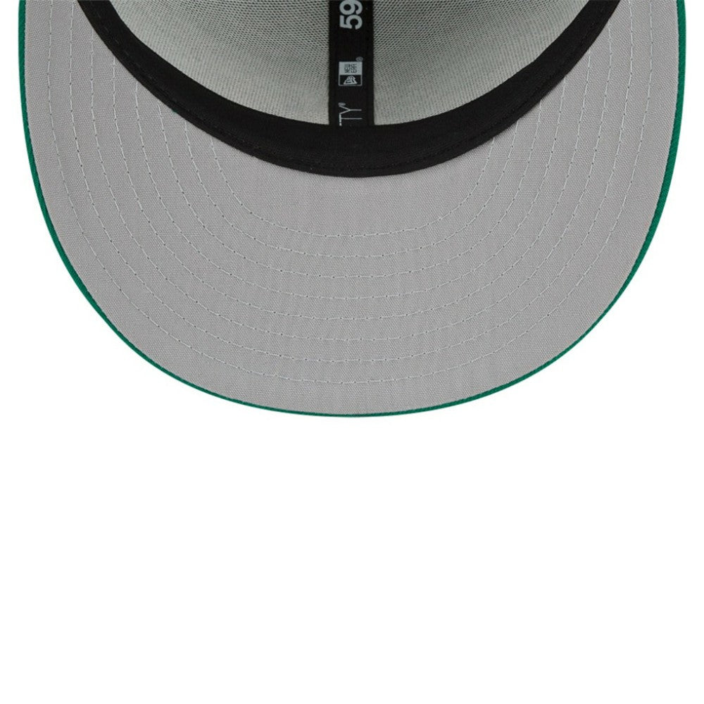 Green Athletics New Era 2023 Batting Practice 59FIFTY Fitted Hat