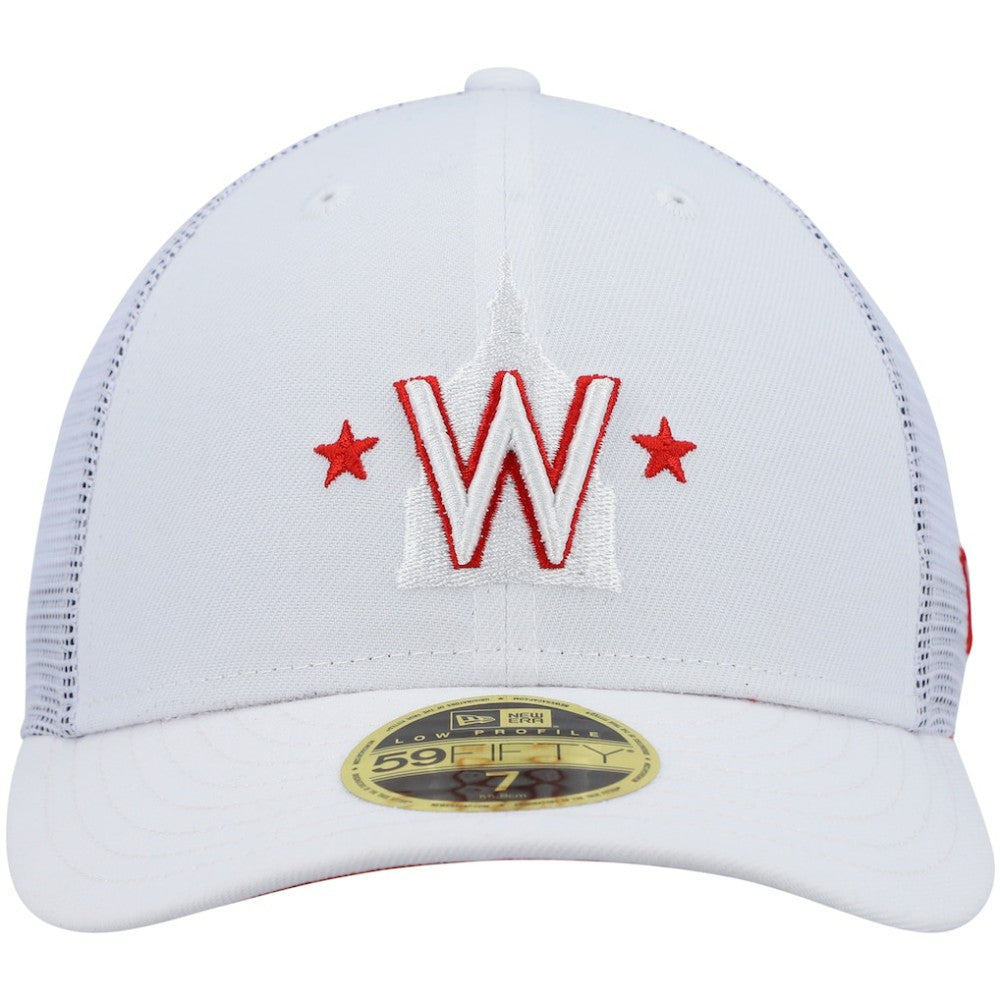 White Washington Nationals New Era 2022 Batting Practice Low Profile 59FIFTY Fitted Hat