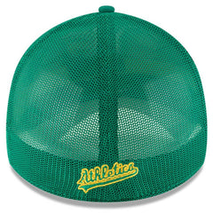 Green Athletics New Era Youth 2023 Batting Practice 39THIRTY Flex Hat