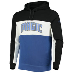 Orlando Magic Junk Food Wordmark Colorblock Fleece Pullover Hoodie